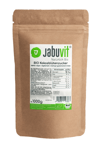 JabuVit Bio Kokosblütenzucker - 1000g